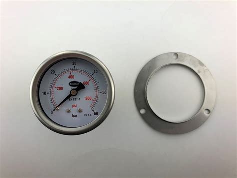 gauge mount bracket aluminum|fuel pressure gauge mounting bracket.